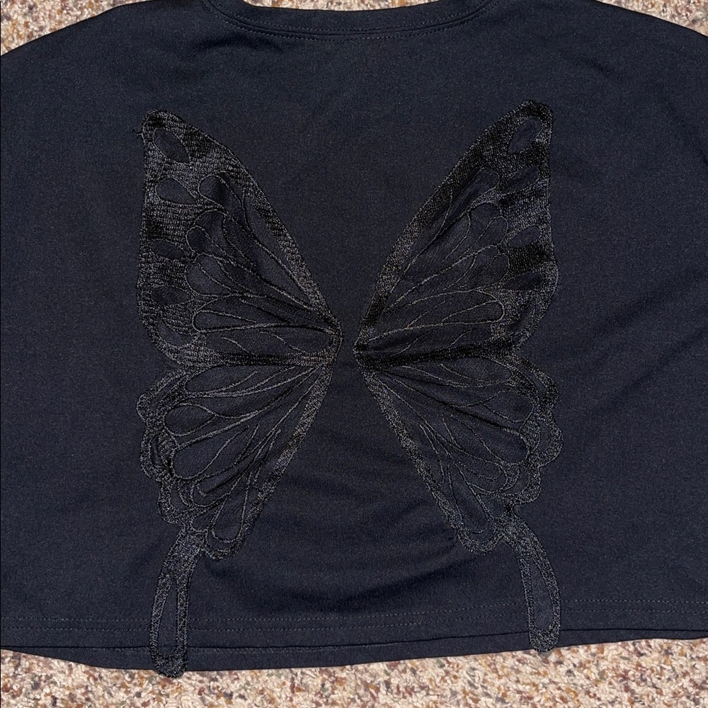 Butterfly Back Crop Top❕ - Picture 2 of 4